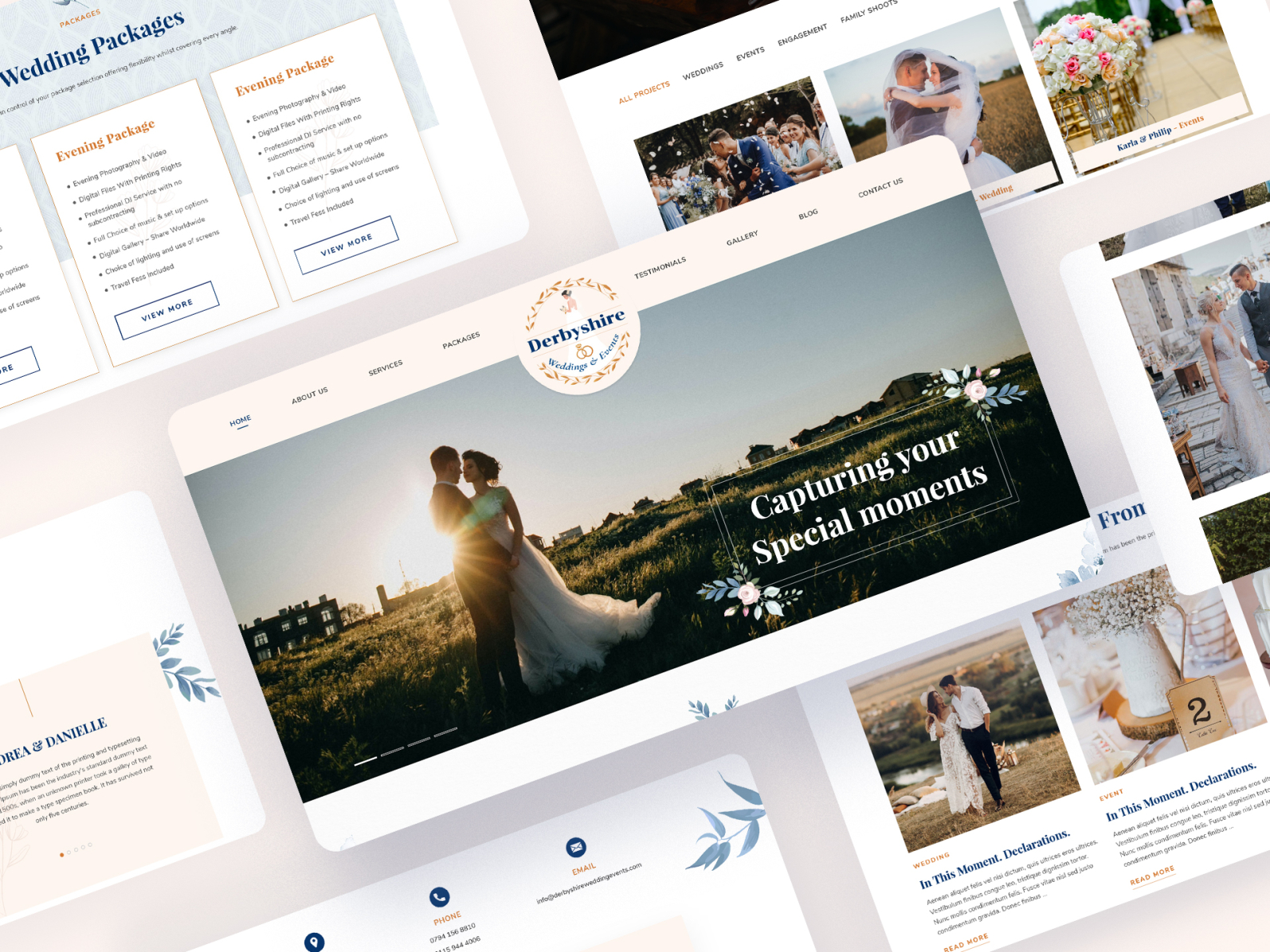 Derbyshire Website by IT Path Solutions on Dribbble