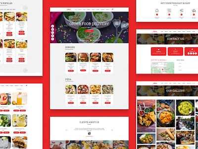 Jalsa India Kitchen - Website Design design graphic design indian kitchen itpathsolutions landing page restaurant website ux website design