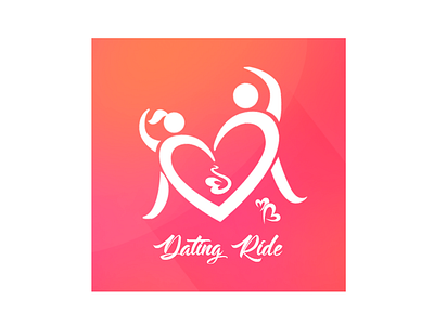 Datingride Logo branding design itpathsolutions logo typography