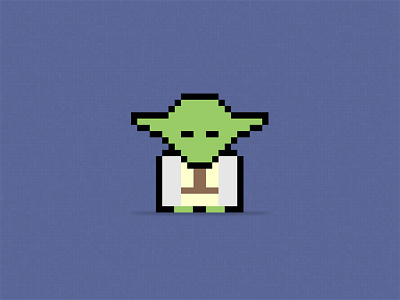 Chiptune Yoda 8-bit 8bit jedi yoda