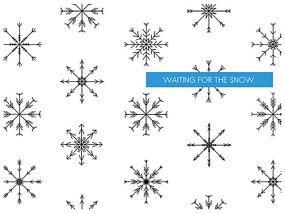 Snowflake snow snow flake waiting winter