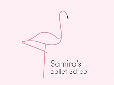 Ballet school ballet flamingo