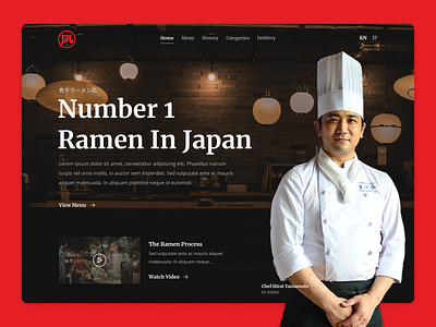 Ramen Restaurant Concept