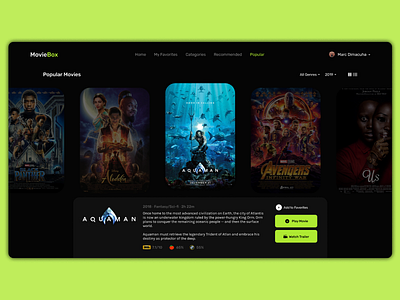 Collect UI #102 - Movie Card branding collect ui dailyui design figma front end movie ui ui design web web design