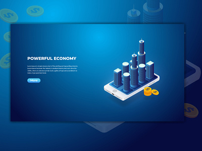 Powerful Economy Landing page