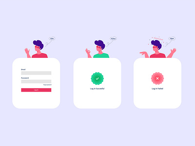 Login ui Illustration