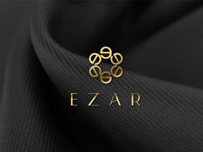 Ezar brand mark branding business design fashion graphic design logo