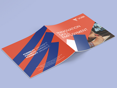 VUMI branding brochure business design flyer graphic design logo pamphlet template ui vumi bangladesh