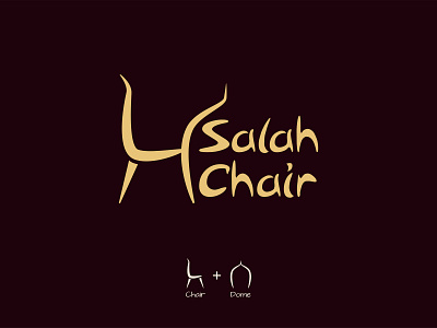 Salah chair brand identity brand identity brand mark branding business chair company design flat illustration logo product vector visual identity