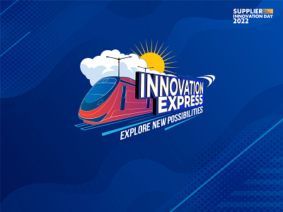 INNOVATION EXPRESS Mnemonic 3d branding design digital flat graphic design illustration logo ui vector