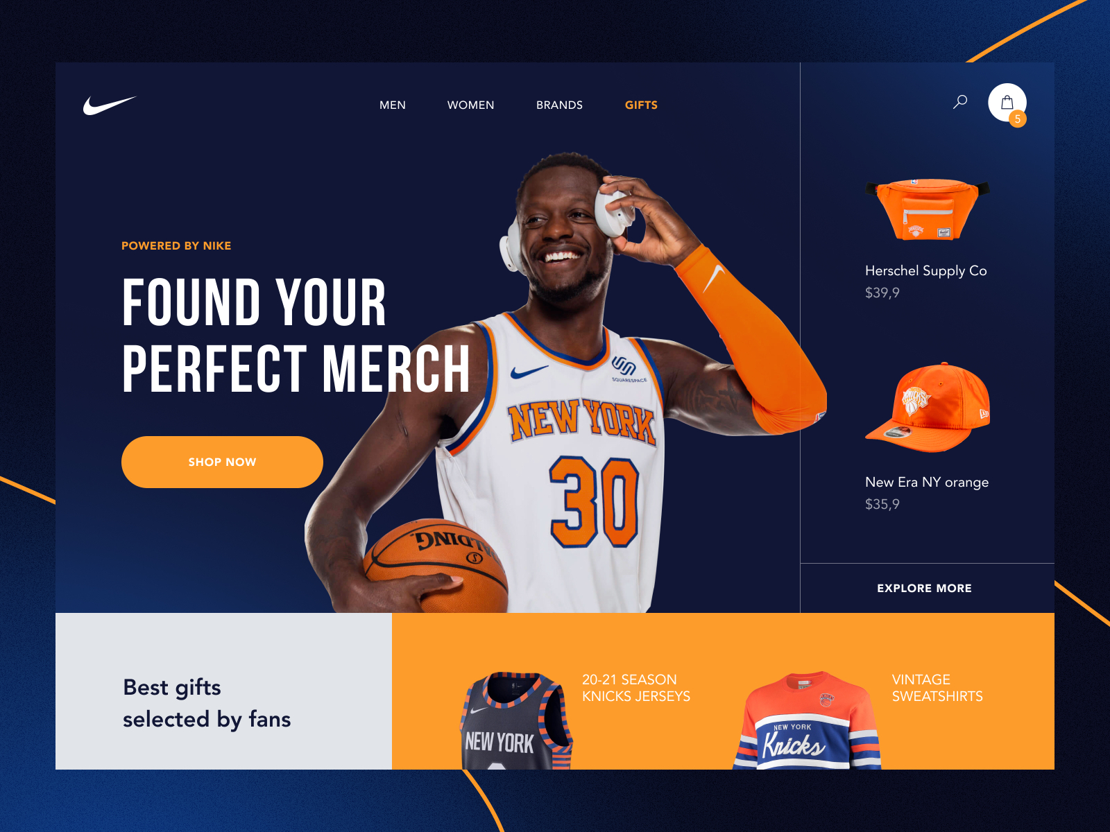 knicks merchandise