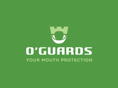 Logo for the company producing mouthguards castle guard guards logo mouth protection shield tooth