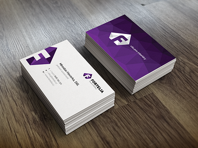 Business card - Fortelia branding