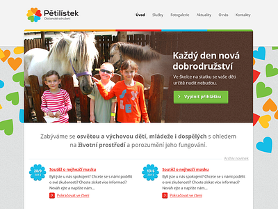 webdesign for kids farm