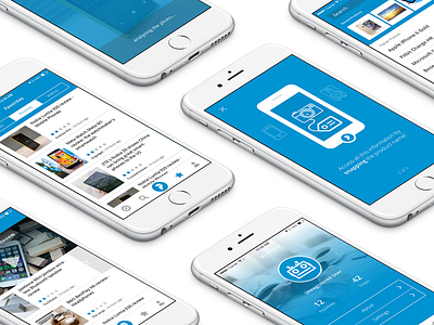 PepFeed iOS ios material design minimal mobile app scytale ui ux