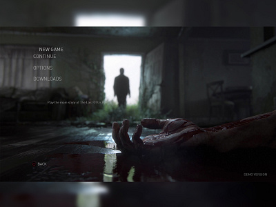 The Last Of Us Part II UI Demo (Screen 2) design game gamedesign playstation ui ux