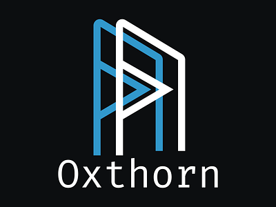 Oxthorn Logo branding flat logo minimal