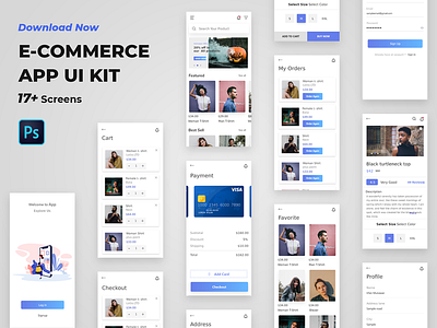 E-Commerce App Ui kit