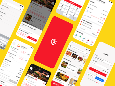 Food Delivery App Design