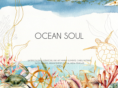 Ocean soul. Graphic collection