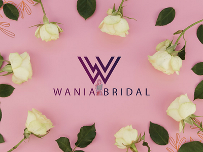 Wania Bridal Logo bridal collection bride dresses wedding