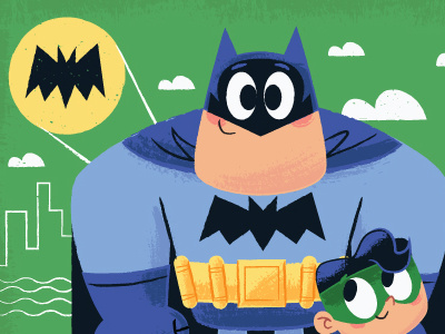 Batman day illustration