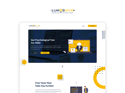 Simple Landing Page Web Design