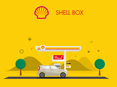 Gas Station box shell