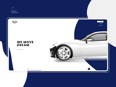 Car website design