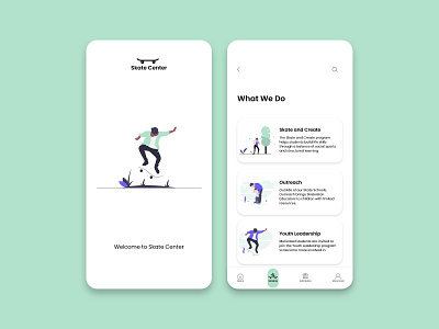 Skateboard App Design Concept