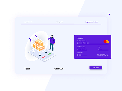 Credit card checkout | Daily UI 2