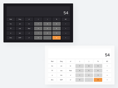 Calculator | Daily UI 4