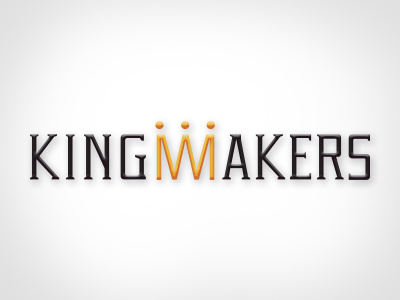 Kingmakers brand logo logodesign