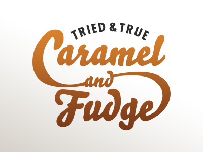 Caramel & Fudge bello brushpen brushtype caramel decadent fudge sweet