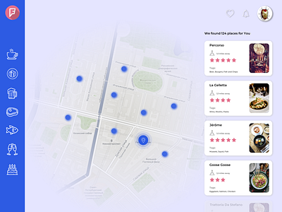 Foursquare designs, themes, templates and downloadable graphic elements on  Dribbble