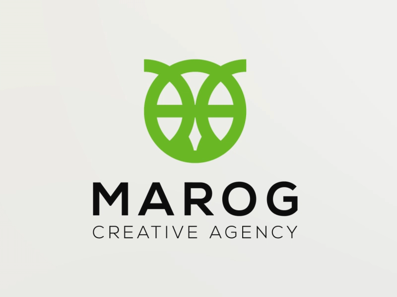 Marog creative agency Logo Animation