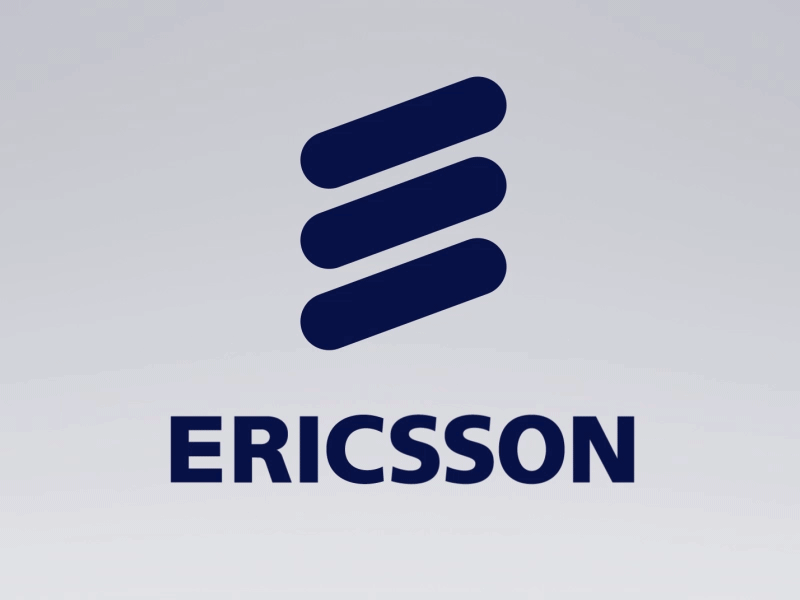 Ericsson Logo animation after effects animation ericsson gif logo loop mobile