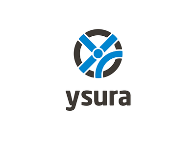 ysura Logo abstract company identity logo ysura