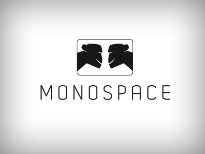 Monospace Logo First Draft conference logo monospace