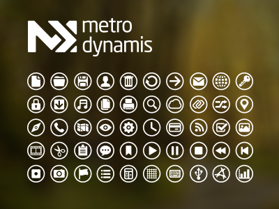 Metro Dynamis New Icons collection desktop download dynamis framework icon icons iphone metro metro style mobile phone style user experience ux web
