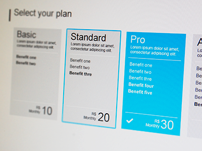 Plans lupando metro plan pricing selector cards