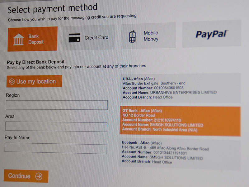 Select Payment payment metro minimalist form
