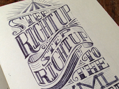 Summer Party // Sketch Detail design illustration typography