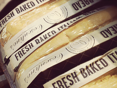 Cosentino's // Bread Bags branding graphic design packaging