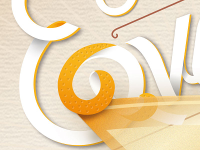 Powell Gardens // Poster #3 Detail branding graphic design illustration typography