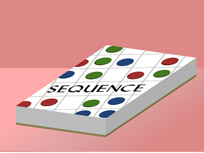 Sequence Game Box Cover Redesign