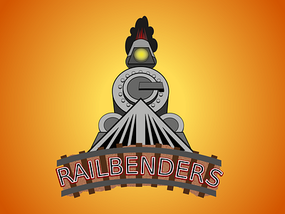 Railbenders Logo design graphic logo sports logo team team logo