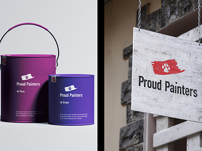 Logo Design - Proud Painters