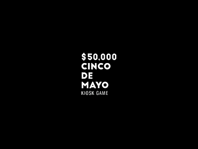 Cinco Cinco Cinco casino cinco de mayo graphic design illustrator logo logo type promotion typography vector