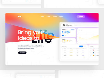 Business management - Landing Page